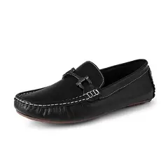 SHANDIAN - Zapato Formal Hombre Cuero Negro