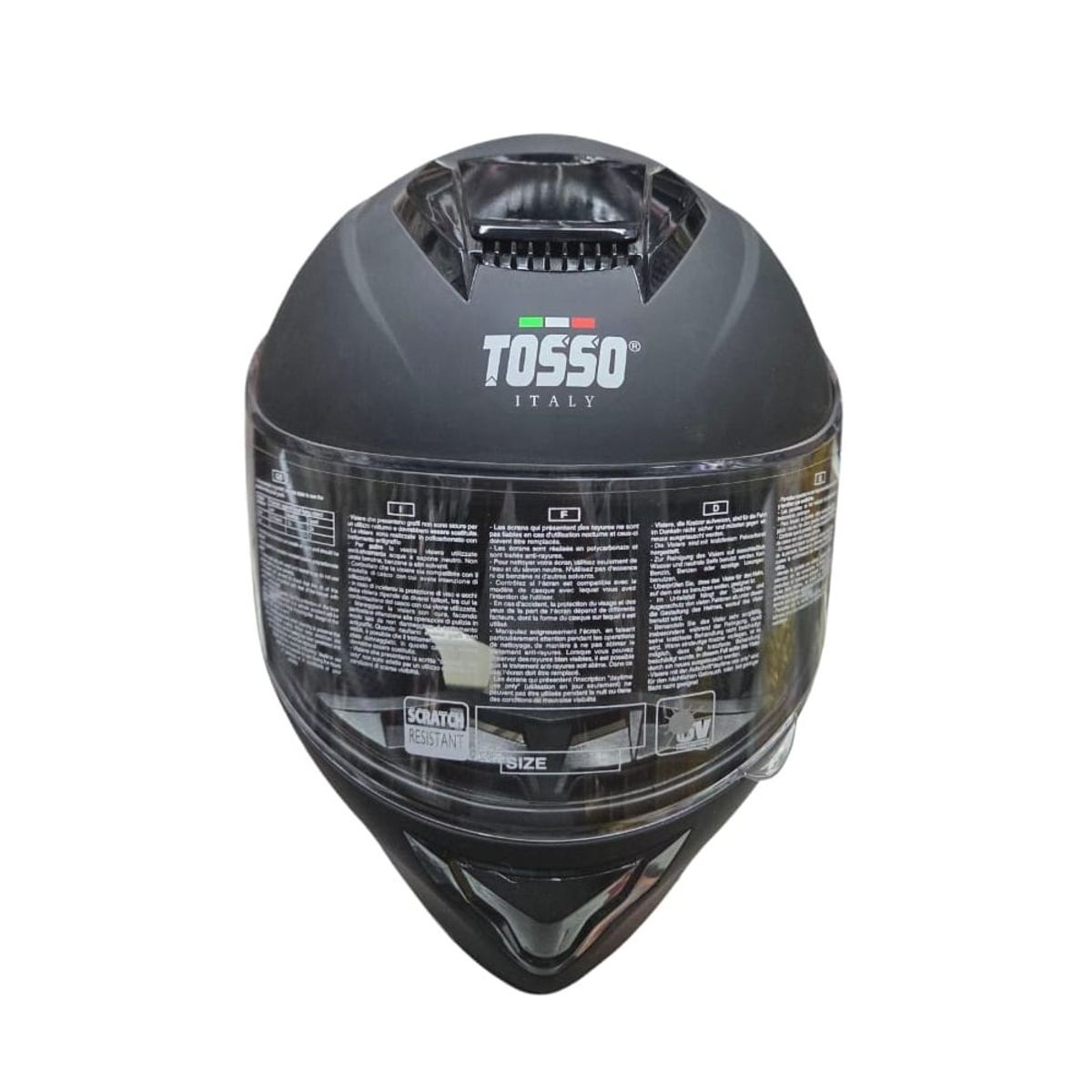 GENERICO - Casco Moto Integral Unisex talla L Certificación DOT Tosso