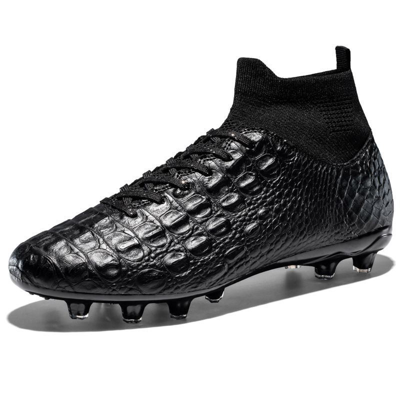 BLWOENS - Zapatilla de fútbol AG para hombres mujers Zapatos - Negro