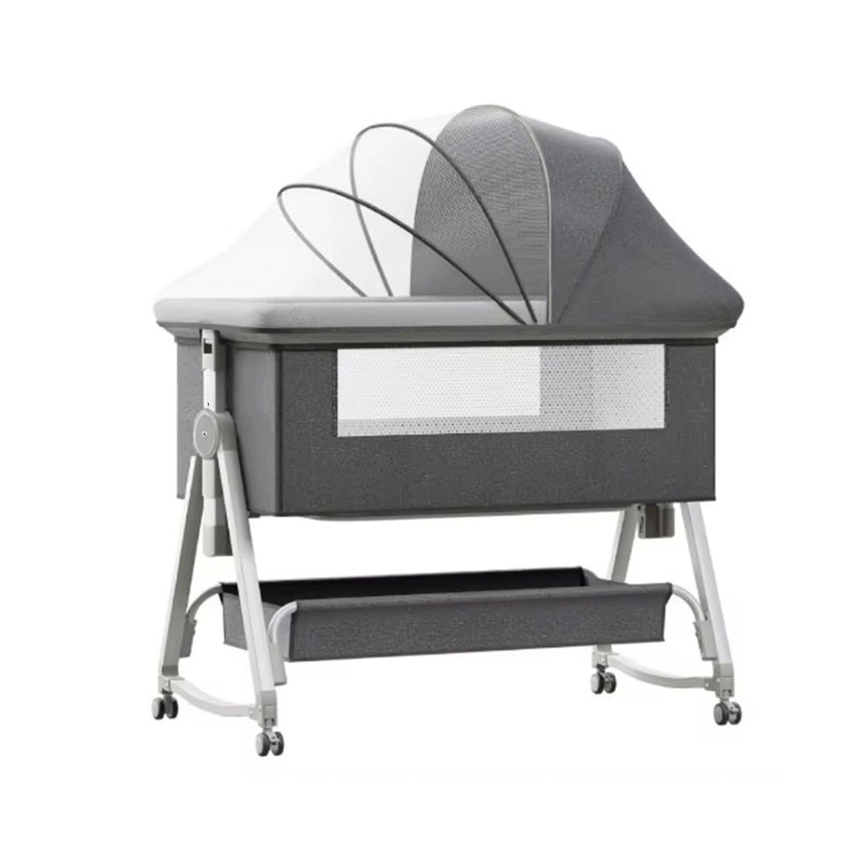 ALPHA - Cuna Colecho Moises Bebe Mecedora 4 Alturas  Safe&soft