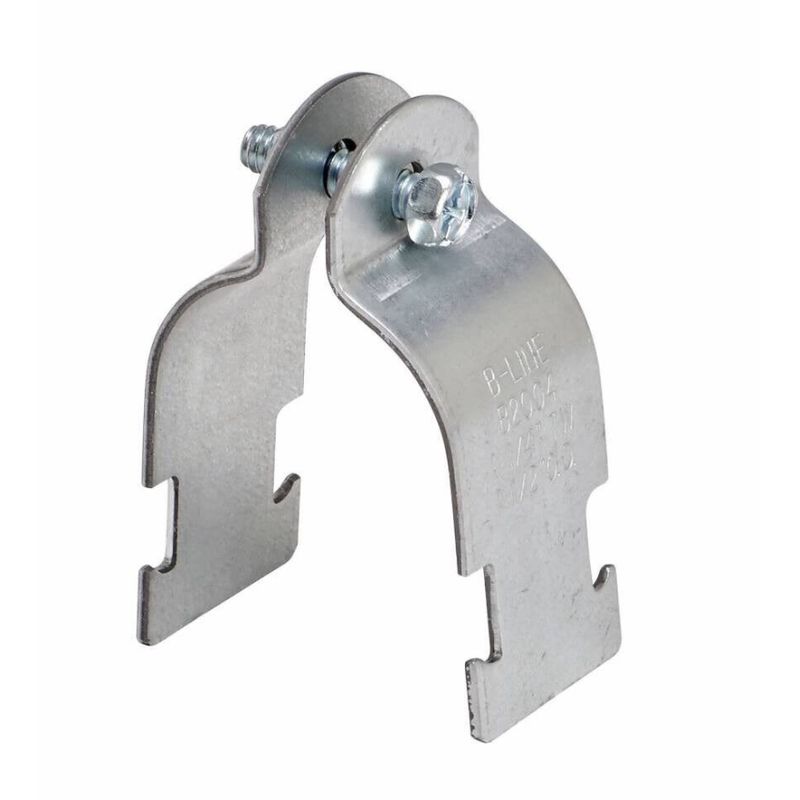 GENERICO - Abrazadera Electrogalvanizada Ruc Con Perno 20mm Pack 5 Und