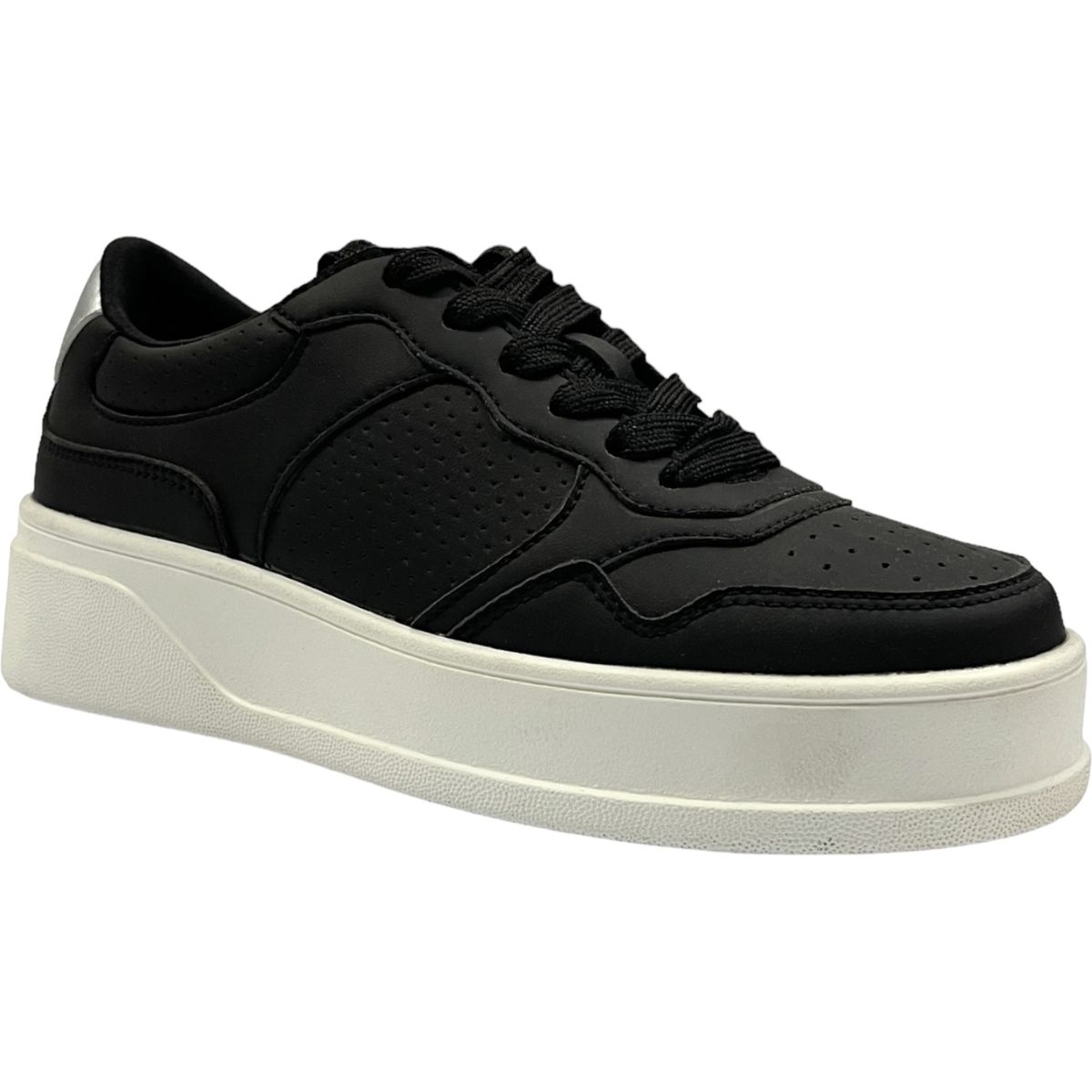DETOGNI - Zapatilla Mujer Negro Chic Detogni DETOGNI
