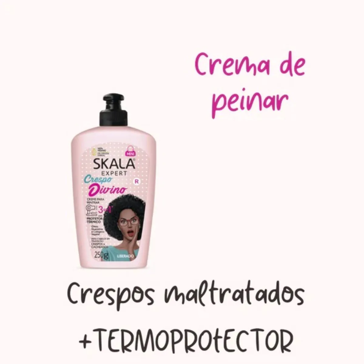 SKALA - CREMA PARA PEINAR 3EN1 CRESPO DIVINO SKALA EXPERT 250 G.-