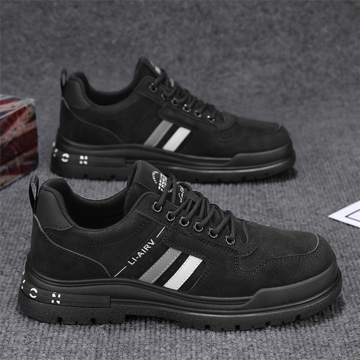 BLWOENS - Zapatos de portivas para hombres Zapatillas - Negro