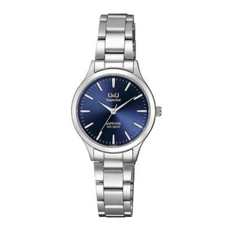 Q&Q - Reloj S279j222y Mujer Analogo Metal - Plateado