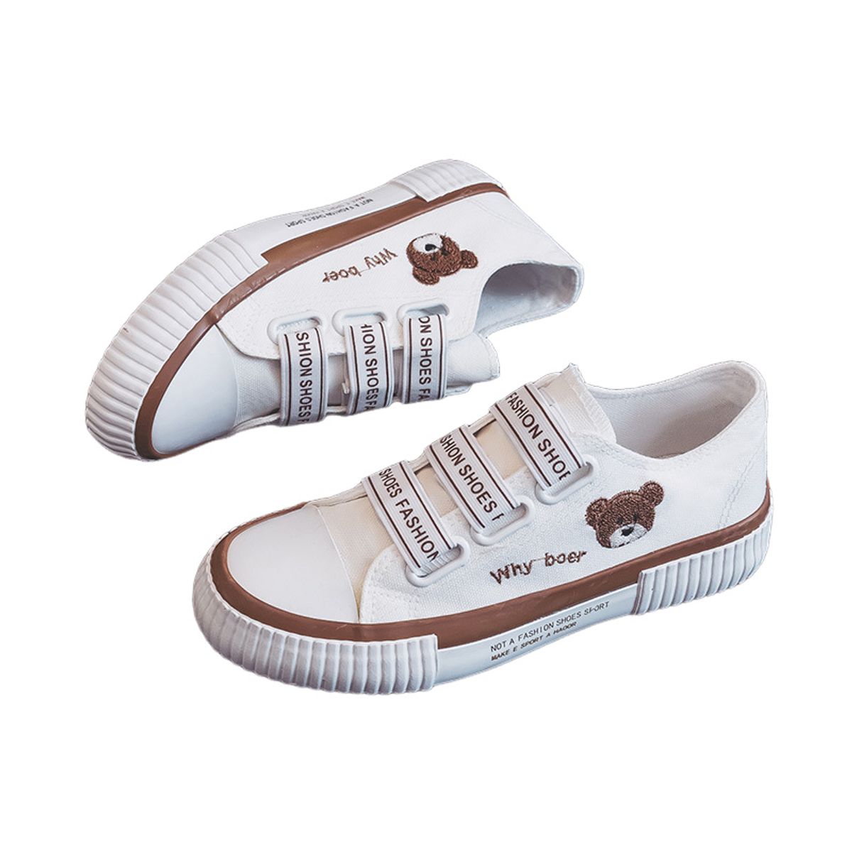 BLWOENS - Zapatos de portivas para mujeres Zapatillas - Blanco