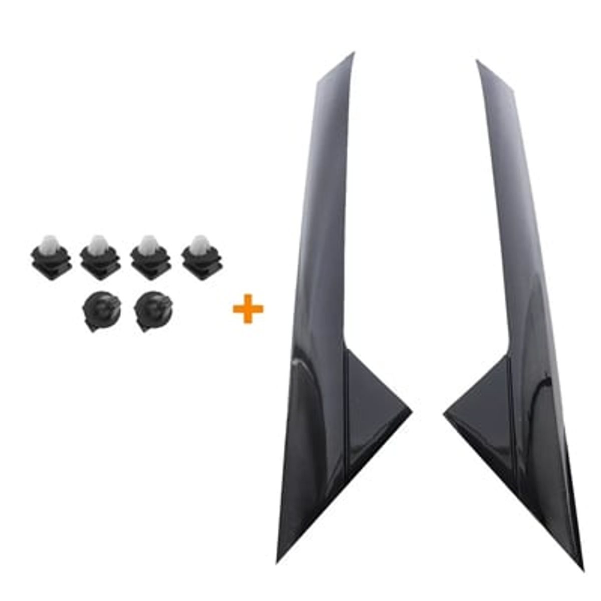 OEM - Kit Moldura Pilar Parabrisas Para Ford Explorer 11-2019