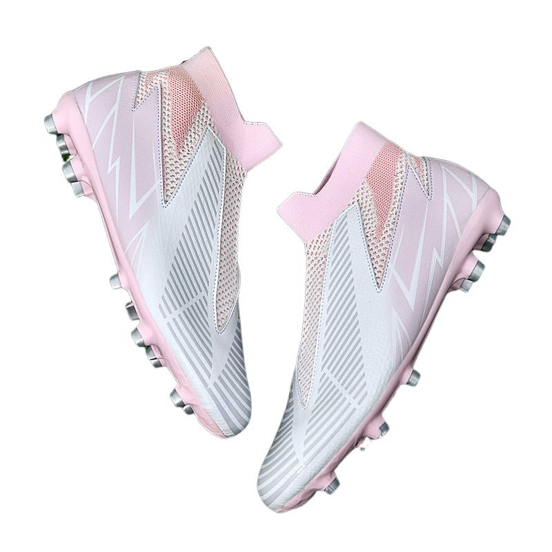 BLWOENS - Zapatilla de fútbol AG para hombres mujers Zapatos  - Rosa