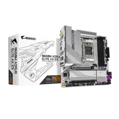 AORUS - Placa Madre B650M A Elite AX ICE AMD B650 AM5 DDR5 AXT