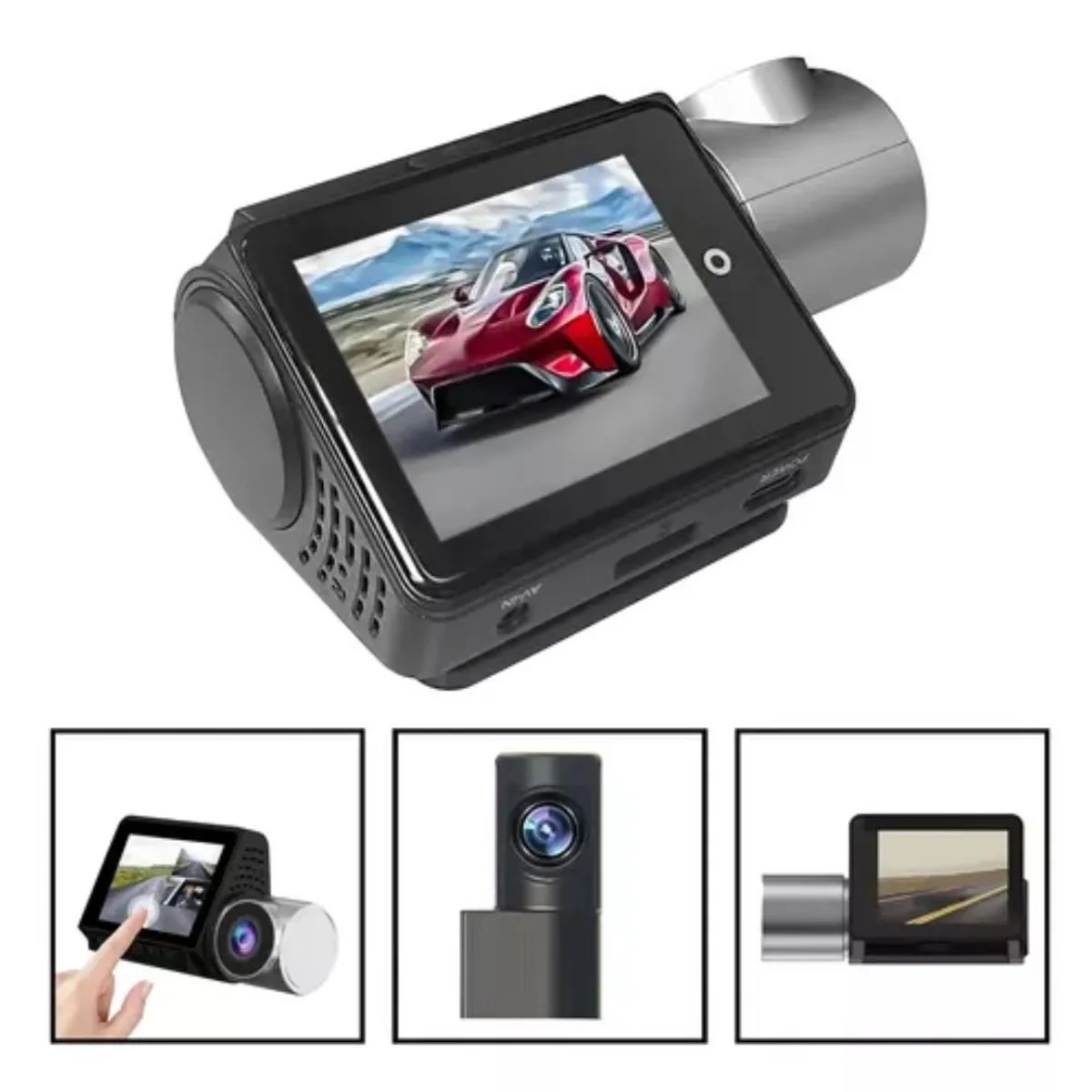 GENERICO - Camara Auto 4k Inteligencia Artificial Delantera Y Trasera