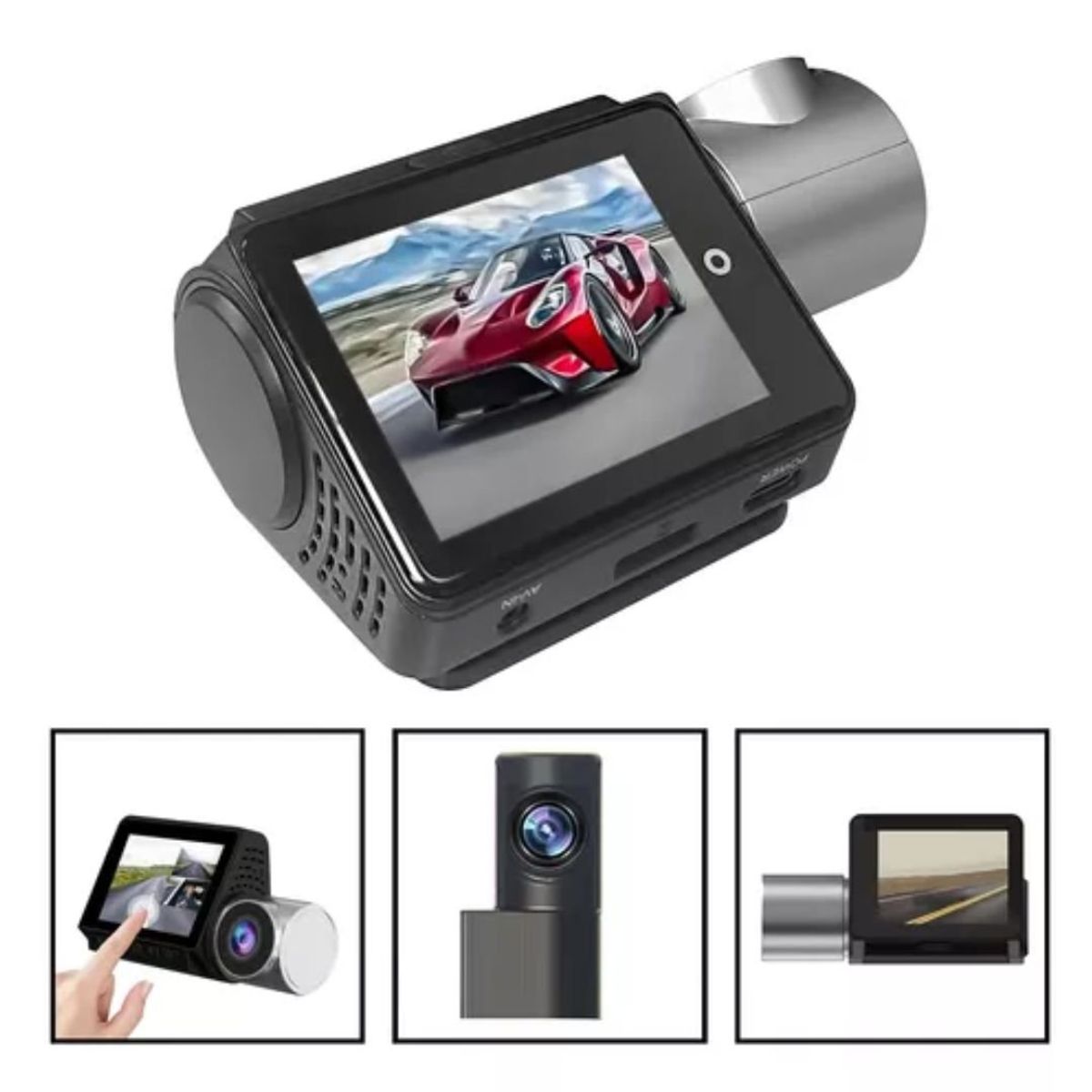 GENERICO - Camara Auto 4k Inteligencia Artificial Delantera Y Trasera