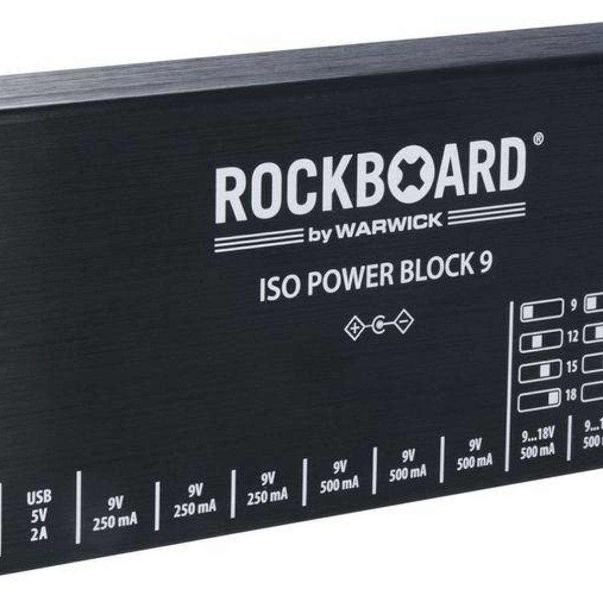 ROCKBAG - Fuente de poder Rockboard RBO Power Block ISO 9 IEC