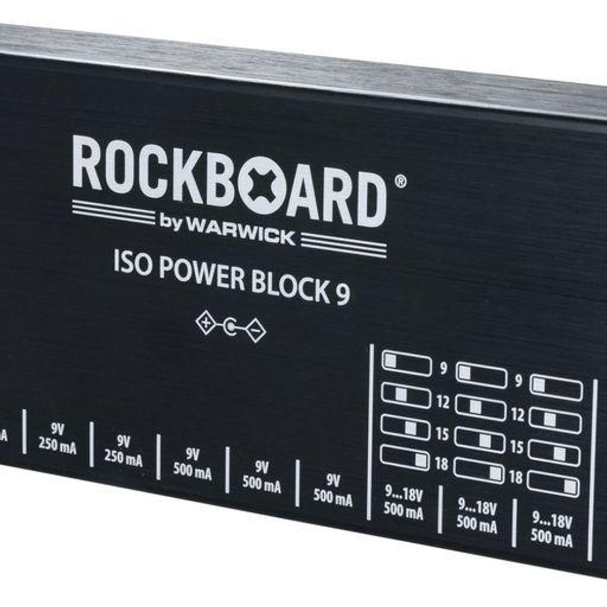ROCKBAG - Fuente de poder Rockboard RBO Power Block ISO 9 IEC