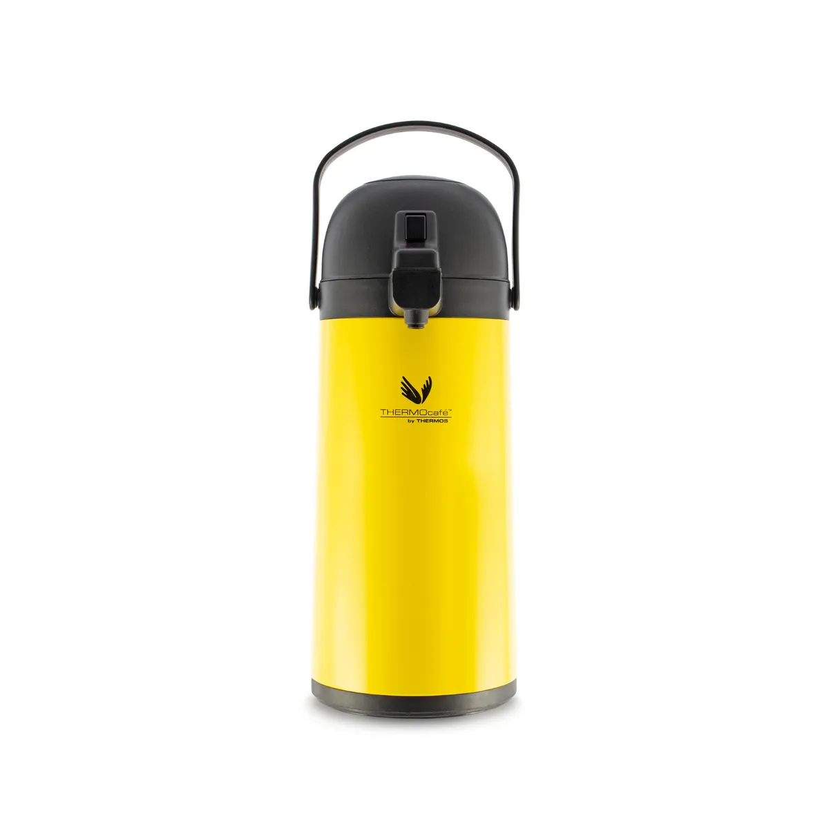 THERMOS - TERMO SIFÓN ACERO INOXIDABLE DE VIDRIO 1,9 LT AMARILLO