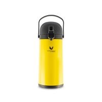 TERMO SIFÓN ACERO INOXIDABLE DE VIDRIO 1,9 LT AMARILLO
