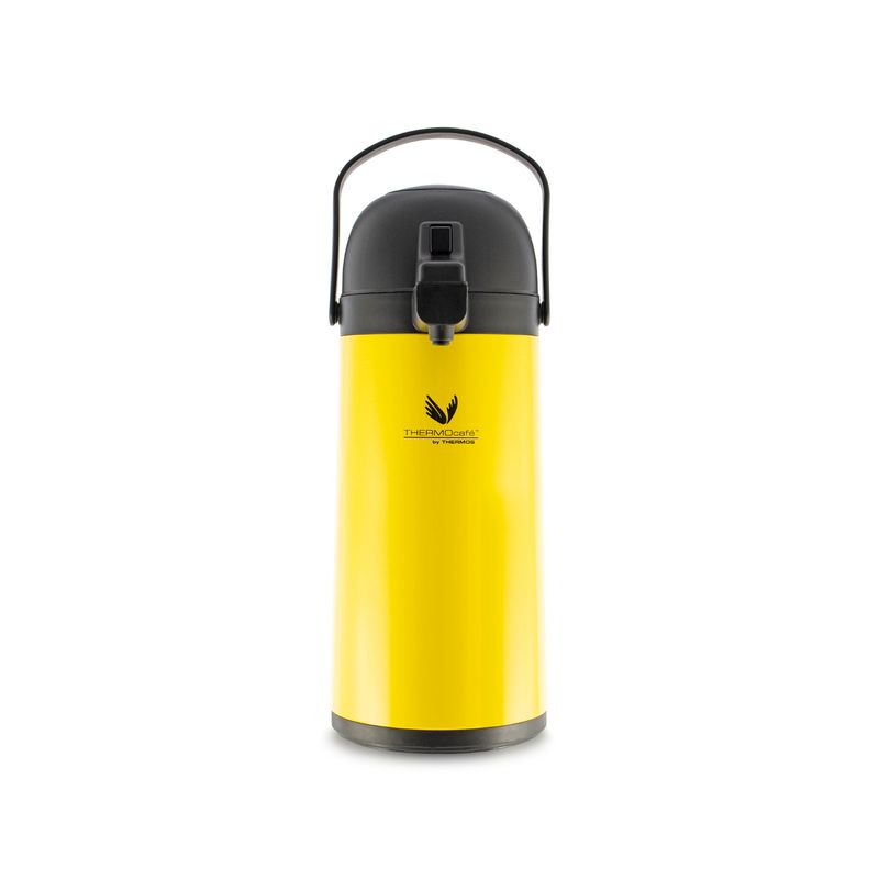 THERMOS - TERMO SIFÓN ACERO INOXIDABLE DE VIDRIO 1,9 LT AMARILLO