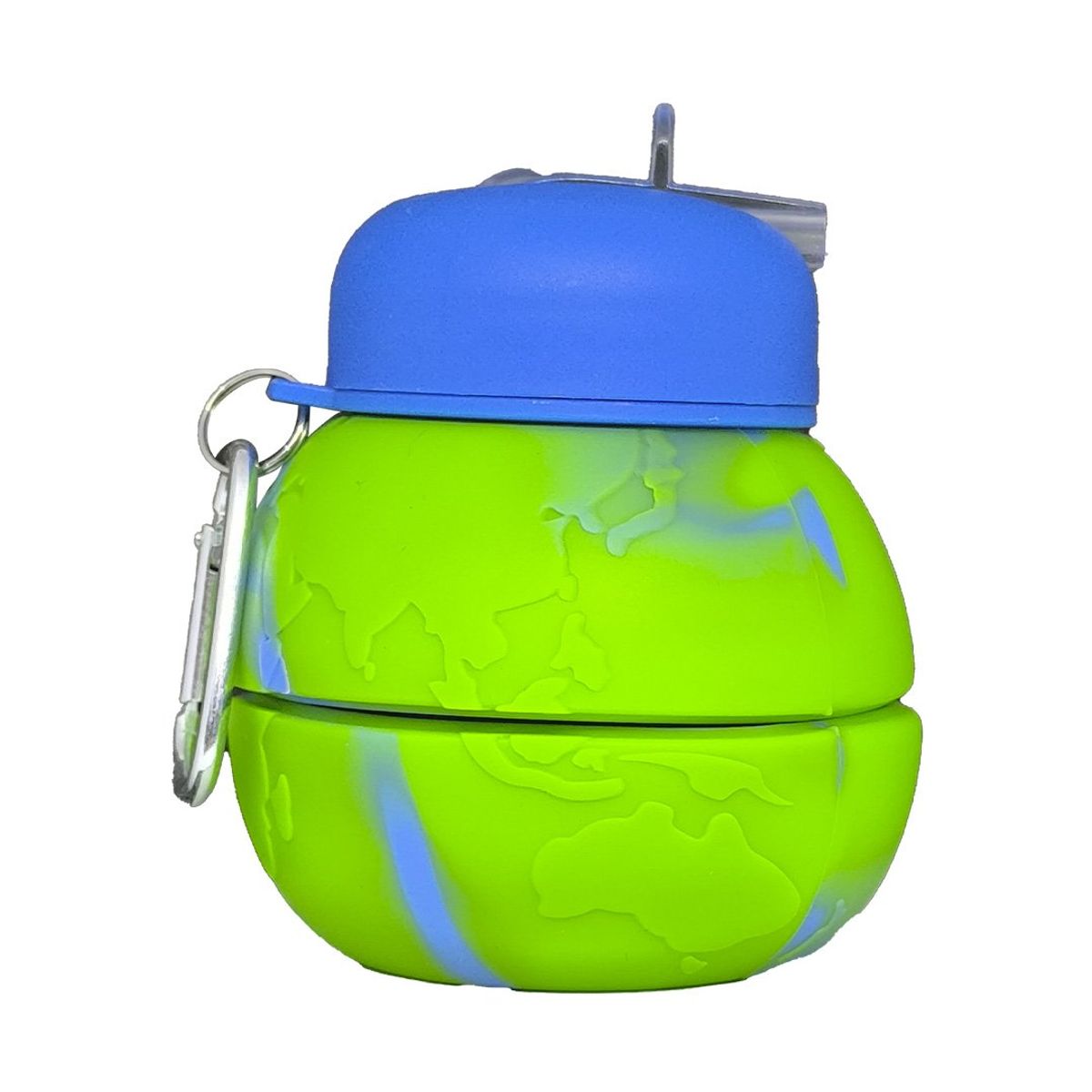 GENERICO - BOTELLA DE AGUA PLEGABLE SILICONA PARA NIÑOS 500ML