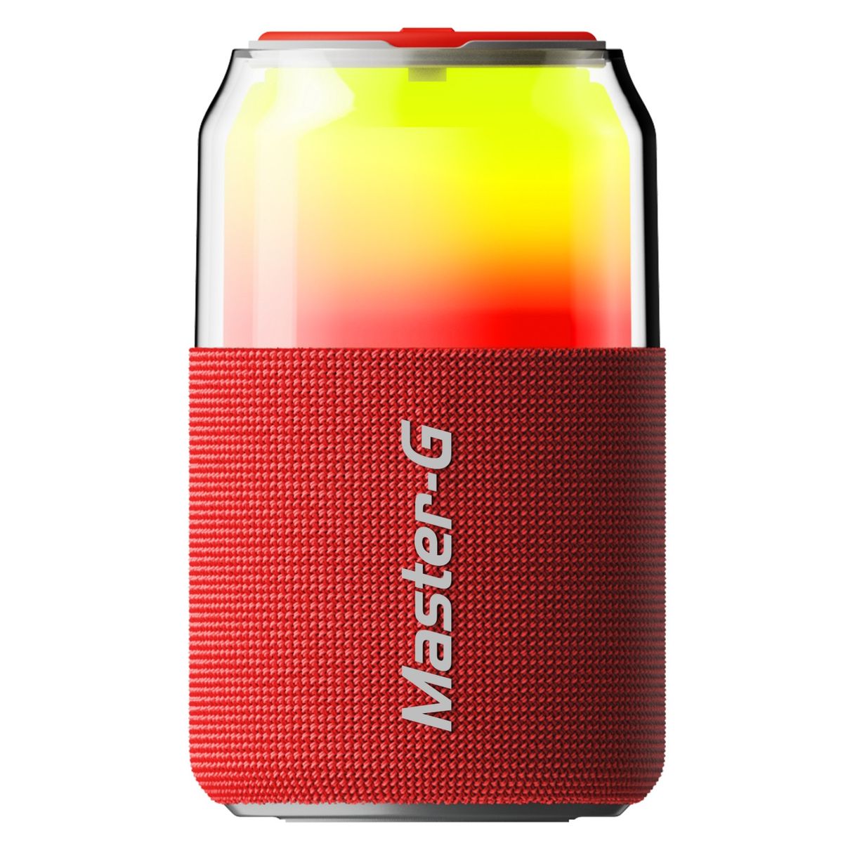 MASTER G - Parlante Portable Bluetooth 5.4 IPX3 MGSPLASH Rojo Master-G