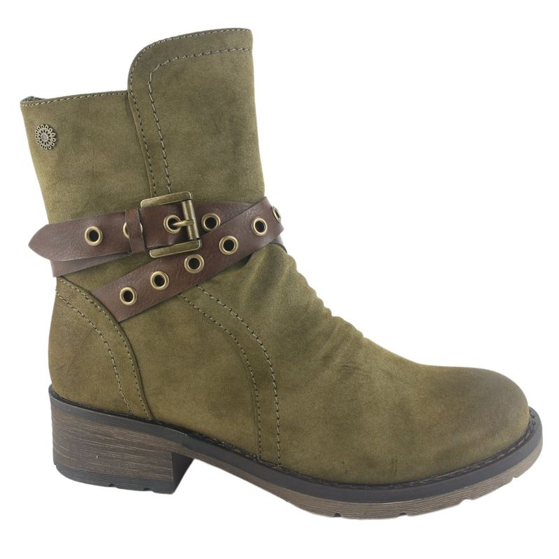 CHALADA - Botin Mujer Oliva Casual Chalada Torri-29
