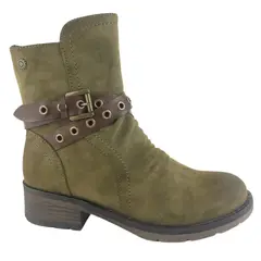 CHALADA - Botin Mujer Oliva Casual Torri-29