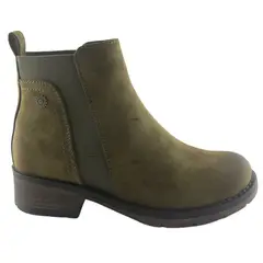 CHALADA - Botin Mujer Oliva Casual Torri-28