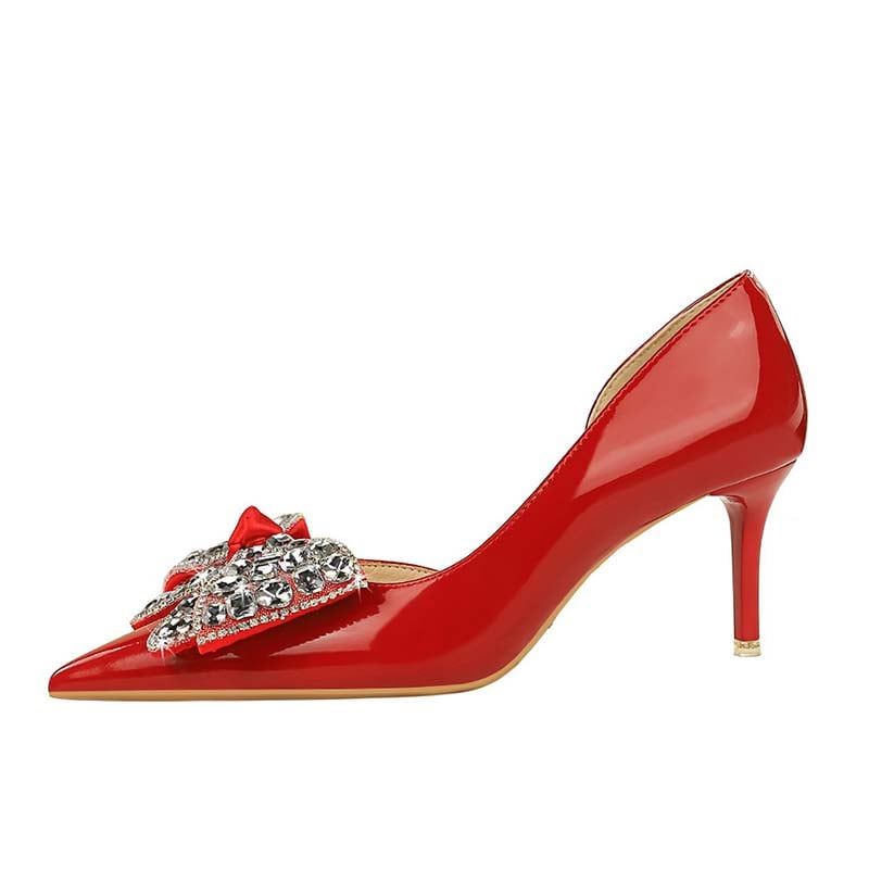 SHANDIAN - Zapato Formal Mujer Negro
