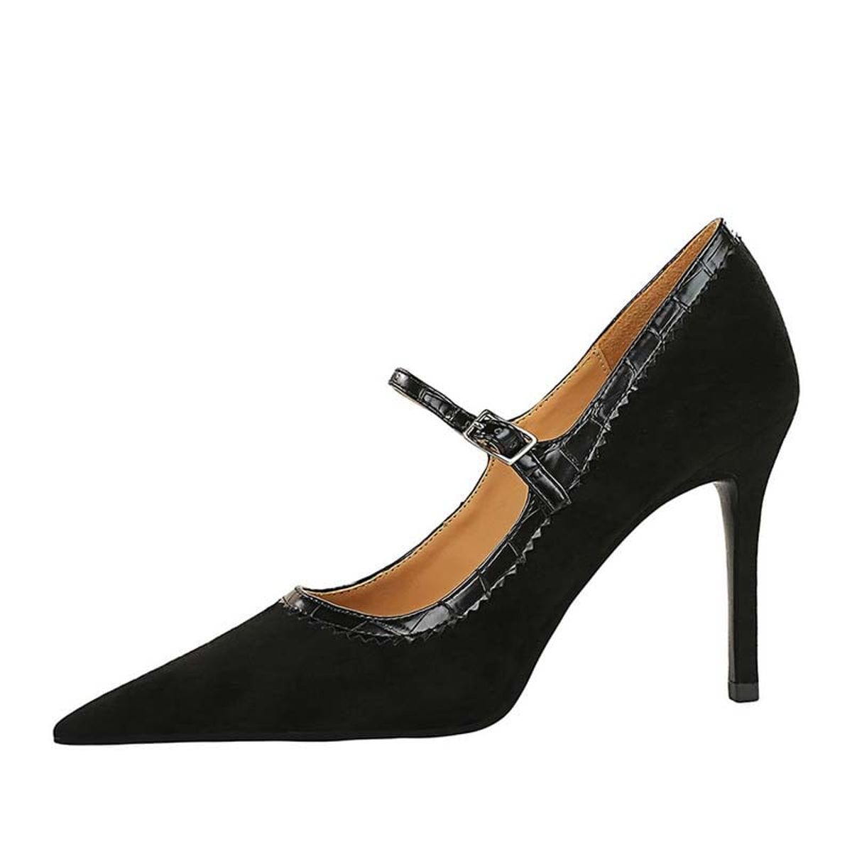 SHANDIAN - Zapato Formal Mujer Negro