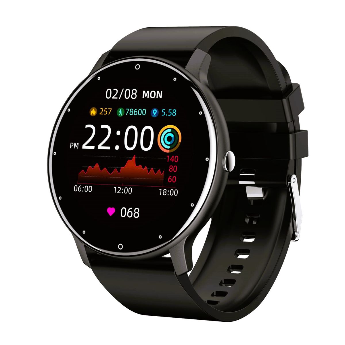 GENERICO - Reloj Inteligente Smartwatch Bluetooth ZL02 Sports Fitness