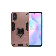 GENERICO - CARCASA ANILLO ANTIGOLPE PARA CELULAR XIAOMI REDMI 9A COBRE