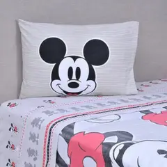 WINDSOR - Sábana 15 Plazas Microfibra Mickey Original