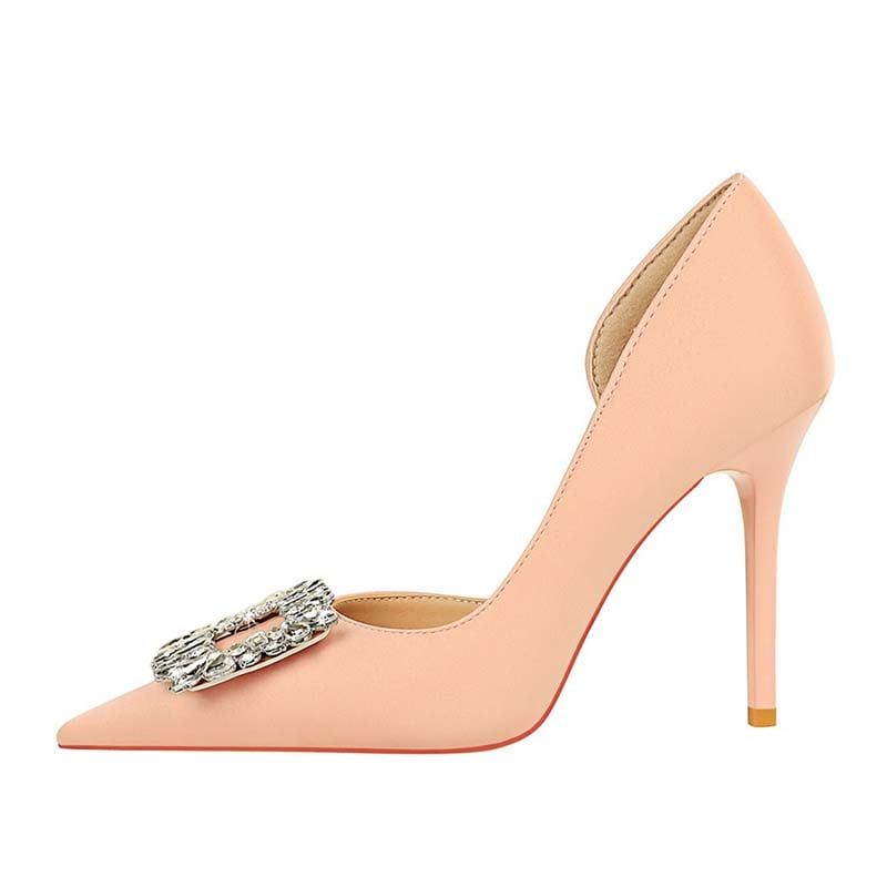 SHANDIAN - Zapato Formal Mujer Rosa