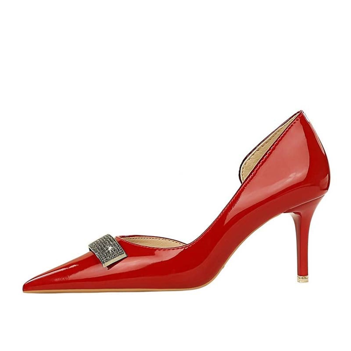 SHANDIAN - Zapato Formal Mujer Beige