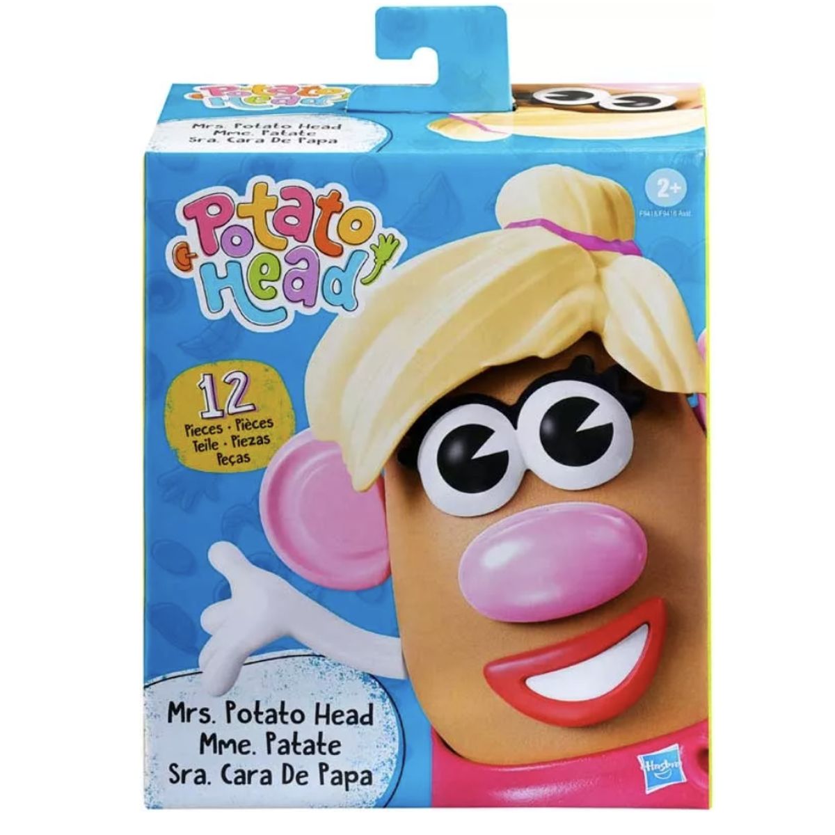 POTATO HEAD - Señora Cara De Papa Figura 12 Piezas - Diverti - Nuevo