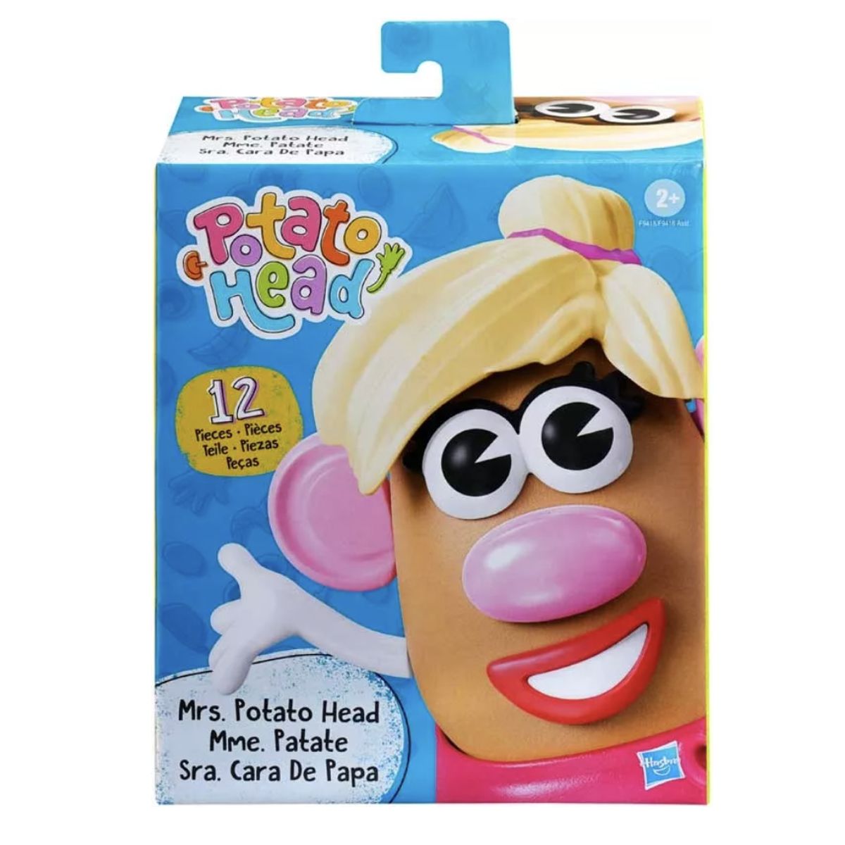 POTATO HEAD - Señora Cara De Papa Figura 12 Piezas - Diverti - Nuevo