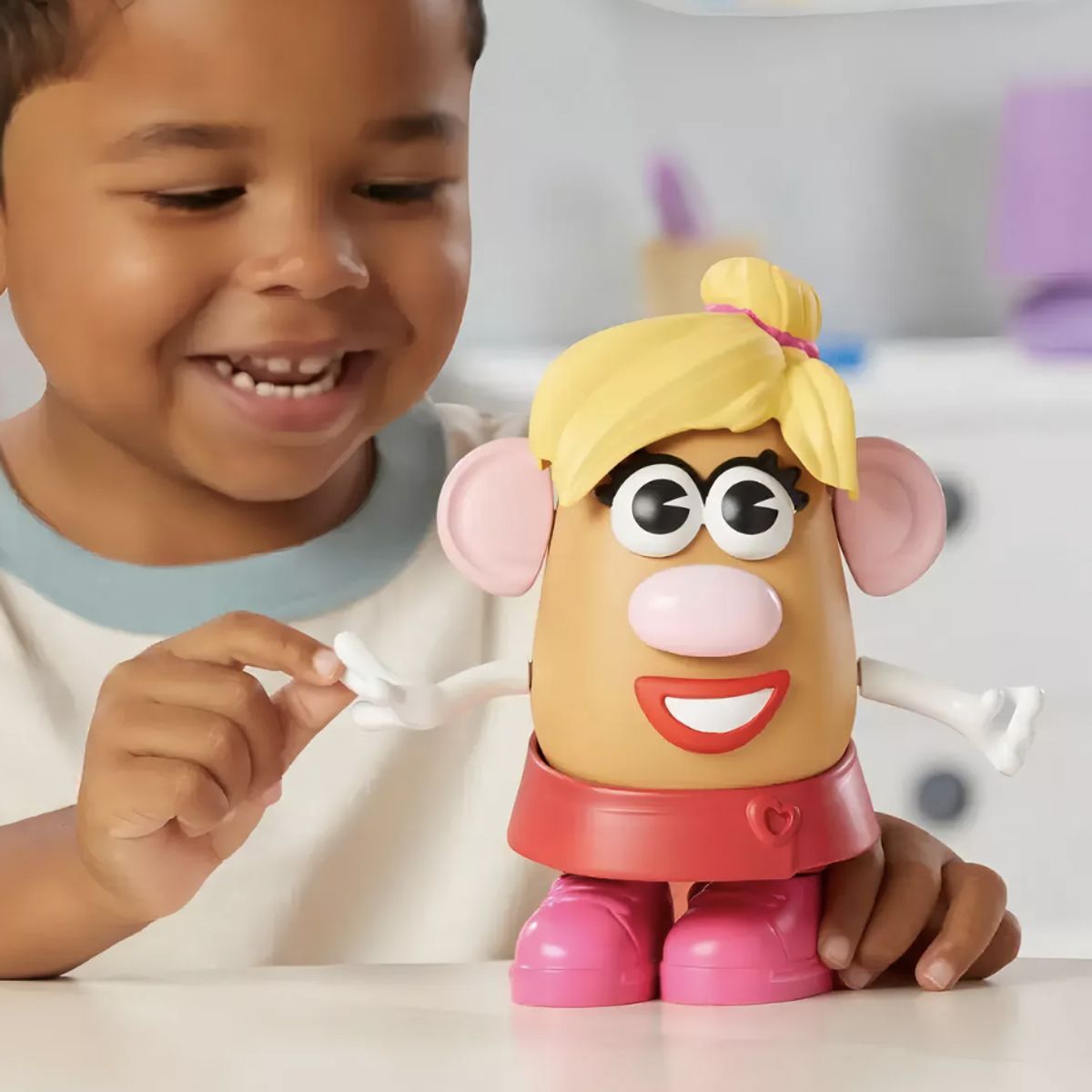 POTATO HEAD - Señora Cara De Papa Figura 12 Piezas - Diverti - Nuevo