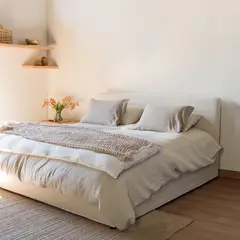 AMOBLE - Cama Guida Blanca Amoblé.