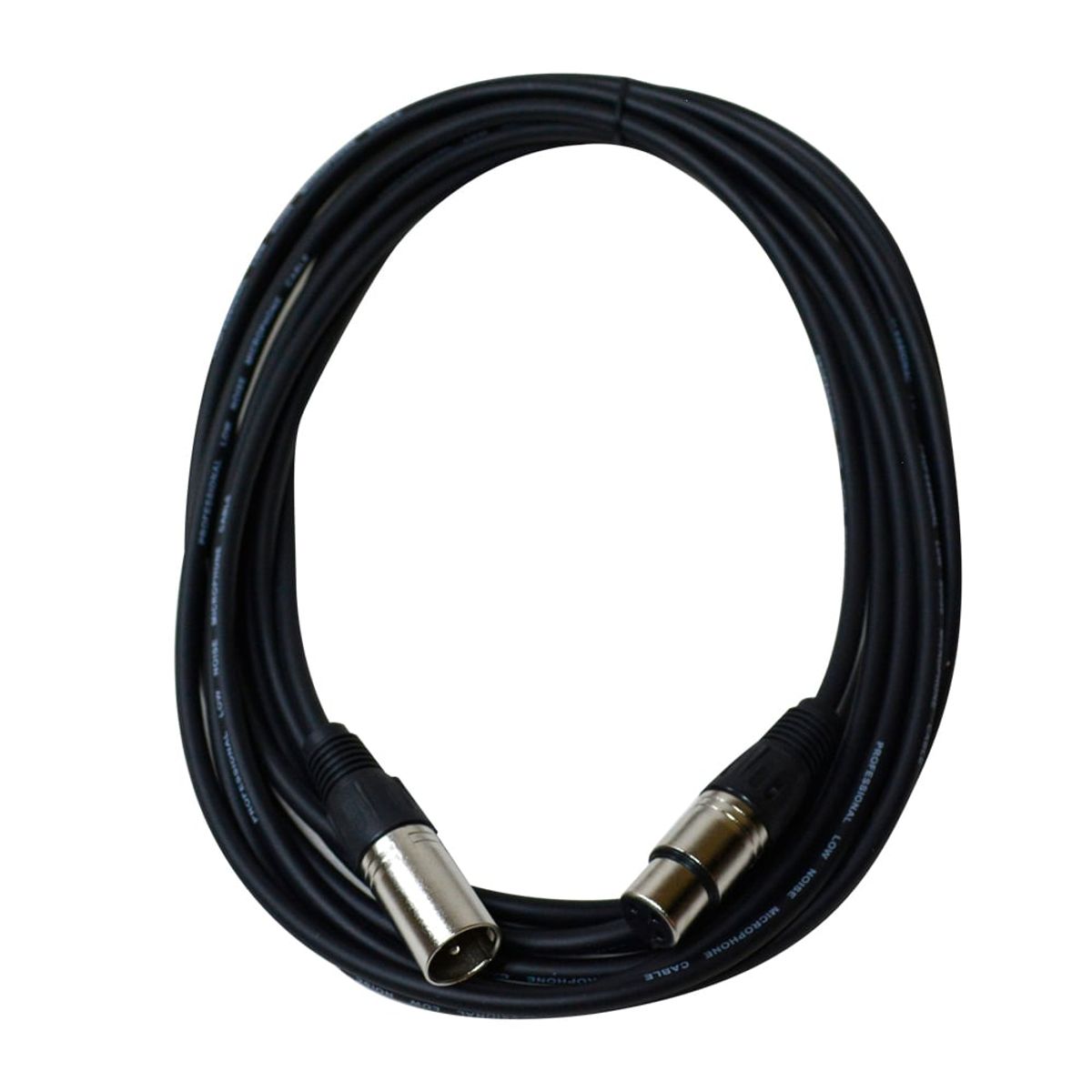 CARVERPRO - CABLE MICROFONO BALANCEADO XLR M-XLR H 10MT CARVERPRO ESSENTIAL MEXX-01