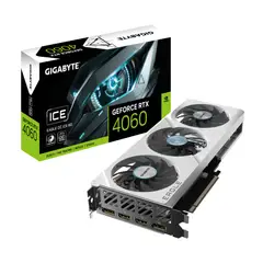 GIGABYTE - Tarjeta Gráfica RTX 4060 EAGLE OC ICE 8G, 128 bits