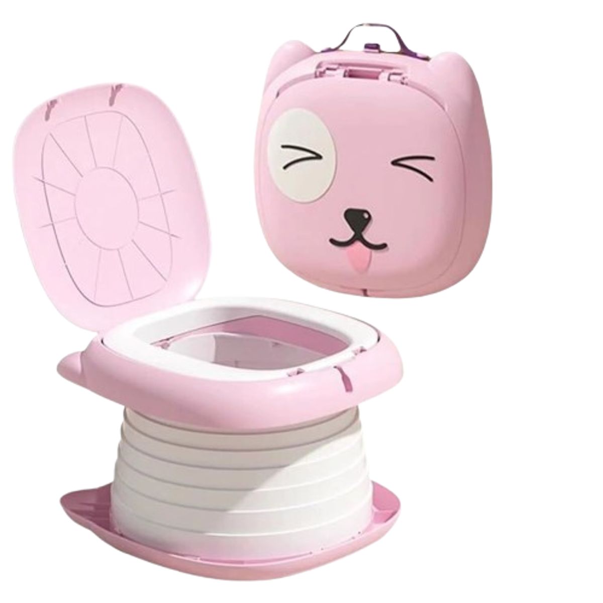 GENERICO - Asiento de Entrenamiento Infantil Portátil Seguro y Plegable