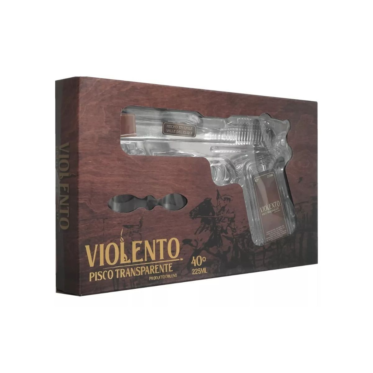 GENERICO - Pisco Violento 40° Transparente 225ml