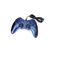 MACROTEL - JOYPAD USB DOUBLE PC BLUE