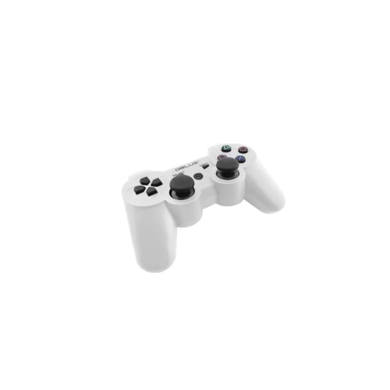 WHITE - CONTROL COMPATIBLE PARA PLAY STATION 3 DUAL SHOCK BLUETOOTH WIRELESS