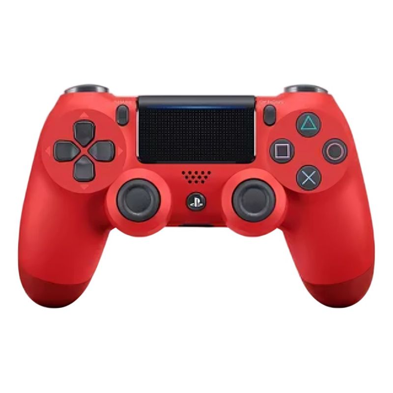 GENERICO - Control Joystick Inalámbrico Ps4 Pc Playstation 4 ROJO
