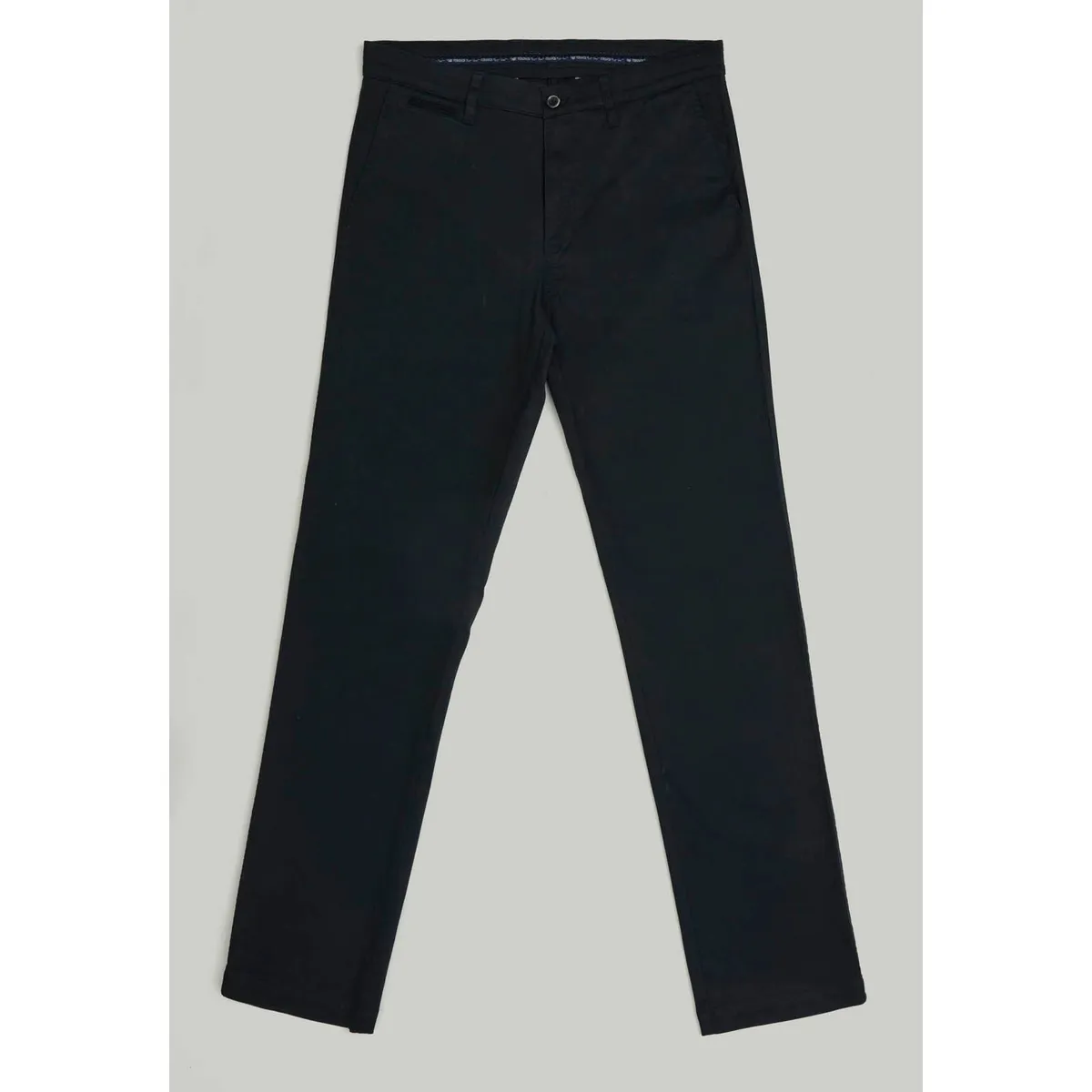 FEROUCH - Pantalón Twill Without Pleats L/33 Business Negro Ferouch