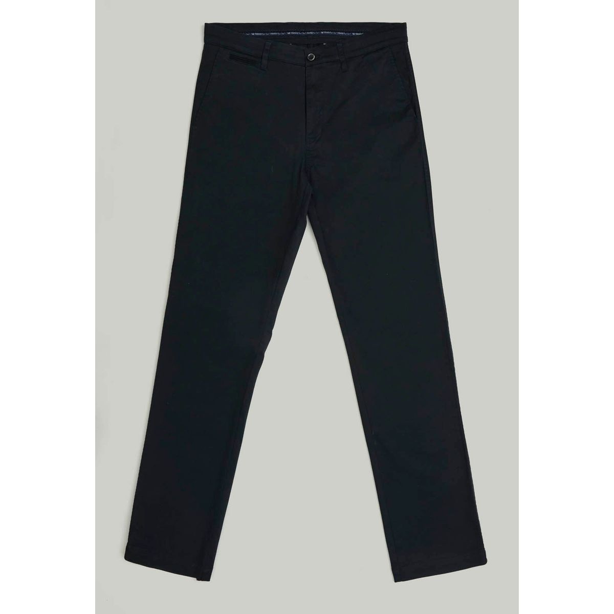 FEROUCH - Pantalón Twill Without Pleats L/33 Business Negro Ferouch