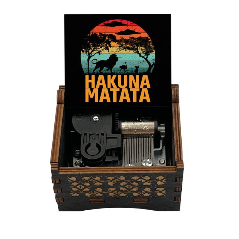 GENERICO - Caja Musical canción HAKUNA MATATA - El Rey León