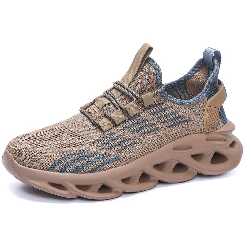 SHANDIAN - Zapatillas Deportivos Hueco Hombre Amarillo