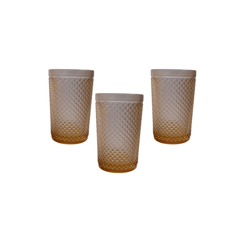 TERRA ESTILO - 6 Vasos Catedra Naranjo