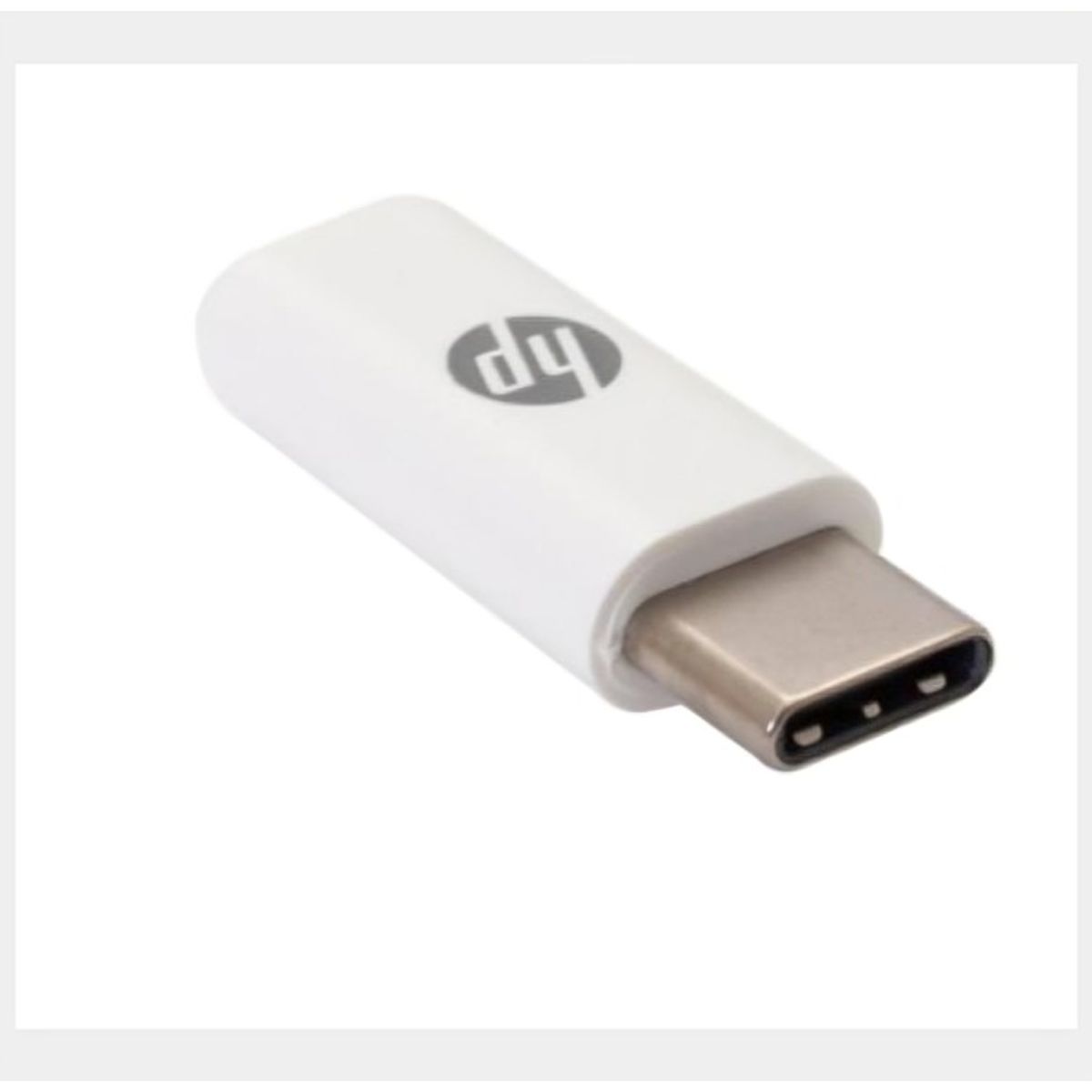 HP - ADAPTADOR USB-C A MICRO USB DONGLE BLANCO