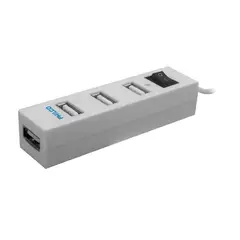 PHILCO - HUB USB 20 4 PUERTOS BLANCO